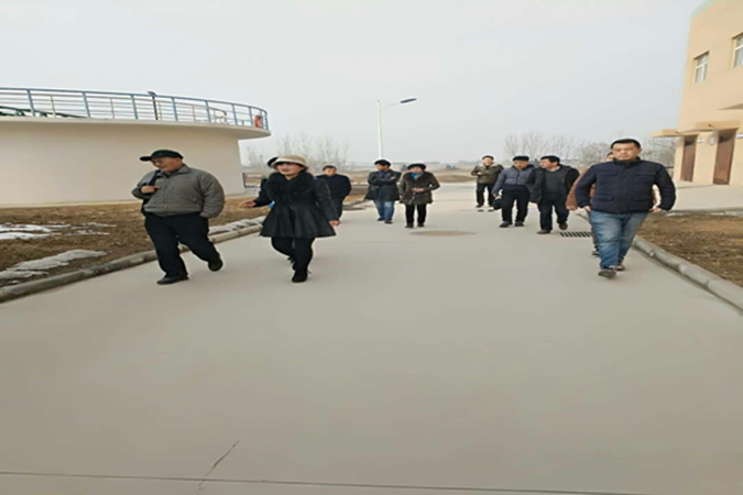 环保部“水十条”审核水污染防治督察组到水情形公司大荔县经开区污水厂检查事情