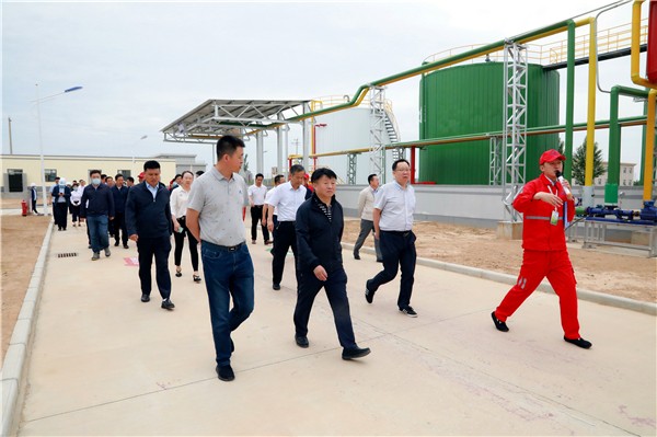 永利集团官网集团复工复产促增添项目观摩聚会与会职员走进绿色能源公司油气公司水情形公司陕北片区项目