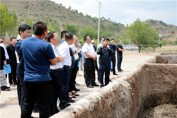 永利集团官网集团复工复产促增添项目观摩聚会与会职员走进绿色能源公司油气公司水情形公司陕北片区项目