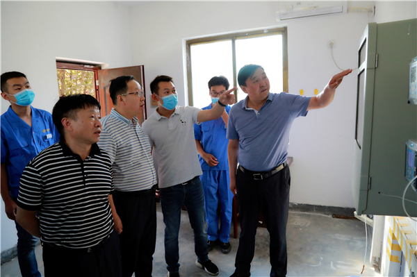 永利集团官网集团复工复产促增添项目观摩聚会与会职员走进绿色能源公司油气公司水情形公司陕北片区项目