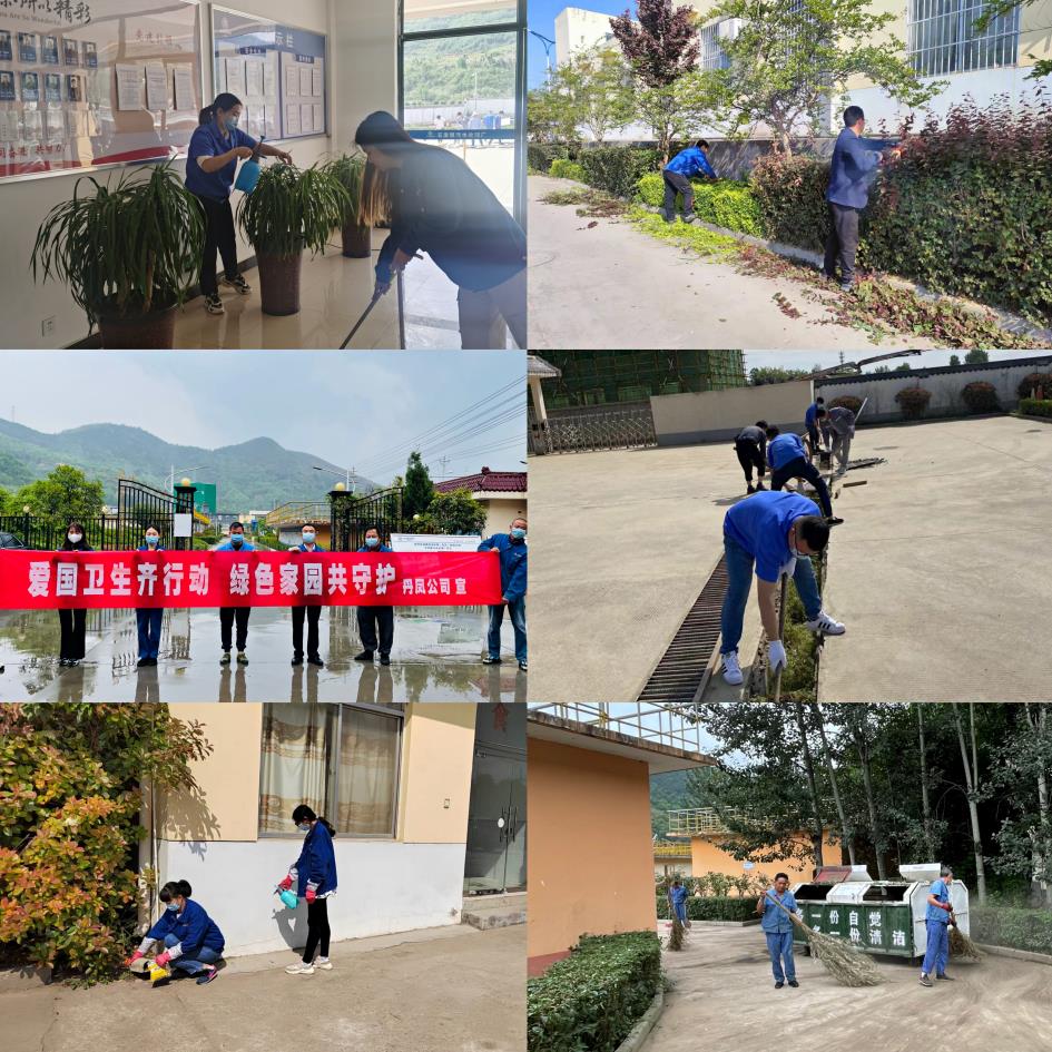 水情形公司开展“爱国卫生月”系列活动
