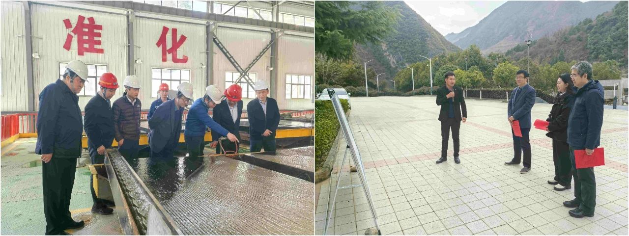 永利集团官网集团外部董事赴鼎丰矿业公司、、水情形公司镇安污水处理厂调研指导事情