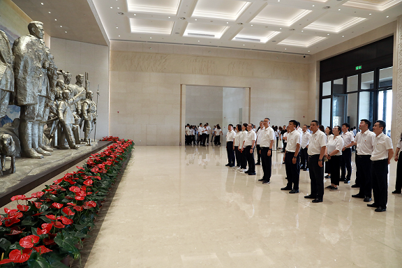 永利集团官网集团党委赴关中革命纪念馆开展“状畎革命足迹 传承红色基因 筑牢作风基本”党建研学活动