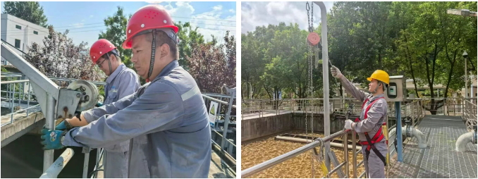 致敬高温下的坚守｜水情形公司：以汗水诠释敬业 用专业守护运行